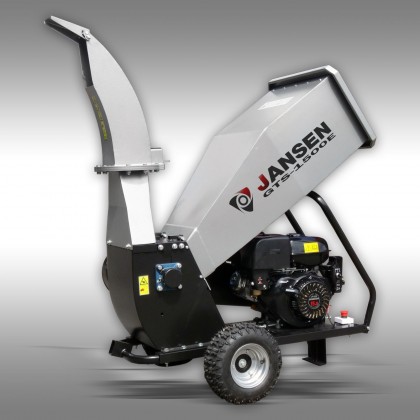 Shredder Jansen GTS-1500E, tuin- en groenafval hakselaar, versni
